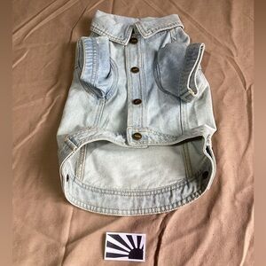 Petco Reddy Denim Dog Jacket Light Wash Medium